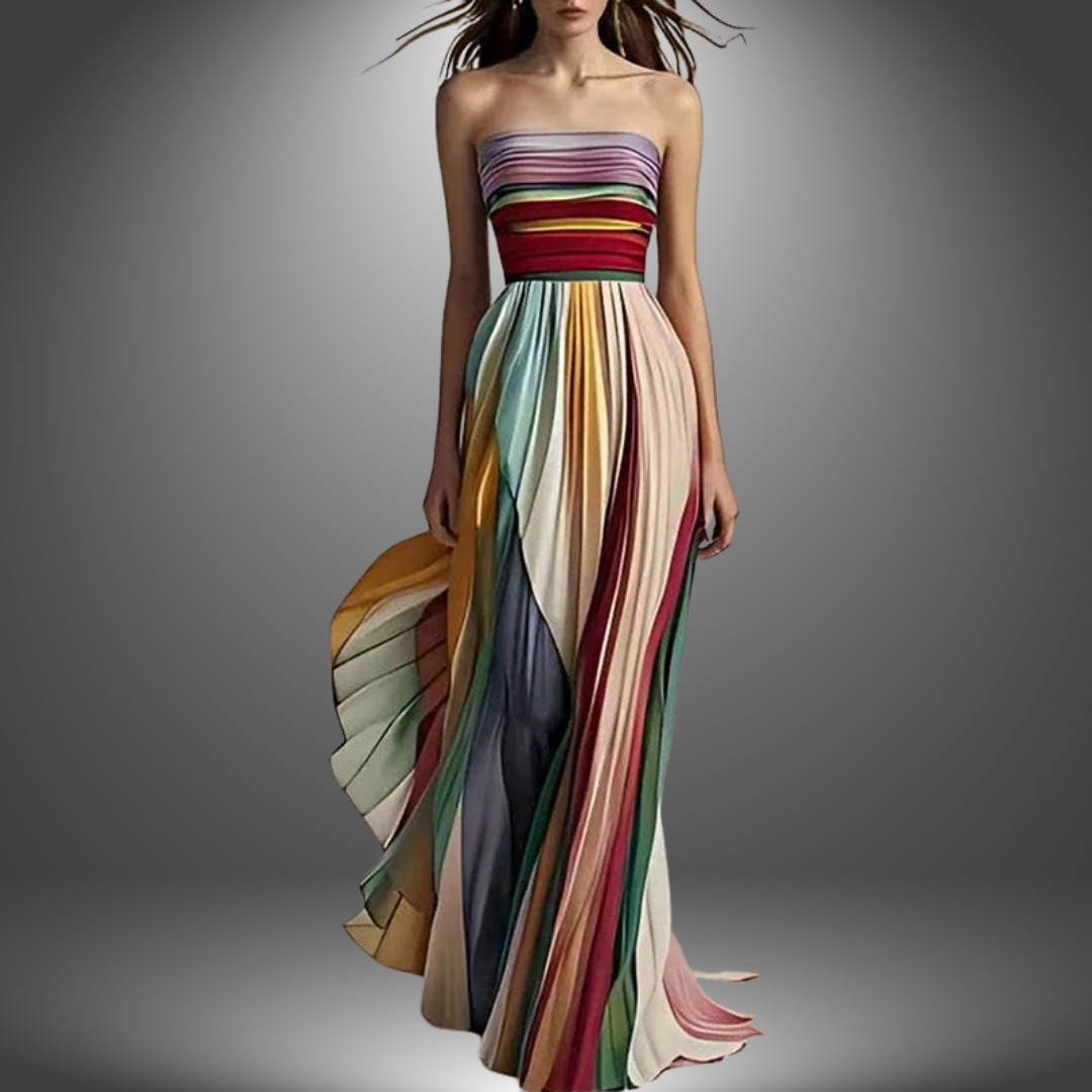 Pilar - Vestido largo casual premium