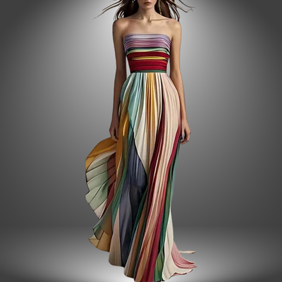 Pilar - Vestido largo casual premium