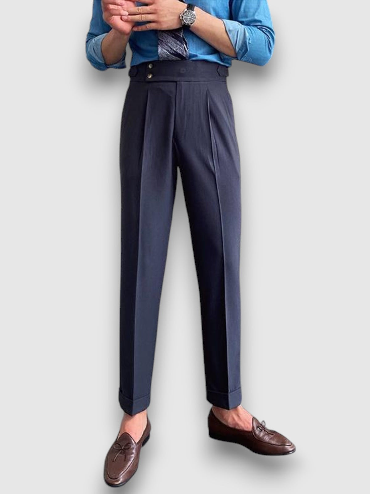 Adam - Pantalones vintage para hombre