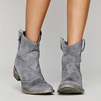 Feliciti - Botines vintage estilo cowboy